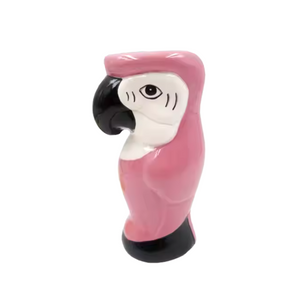 Pink Parrot Tiki Mug