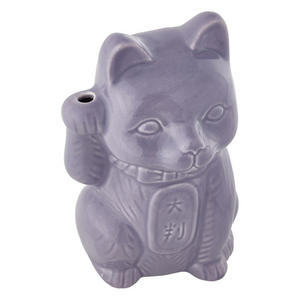 Purple Neko Cat Tiki Mug_upper