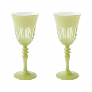 Rialto Wine Glass (Pale Sage) set of 2