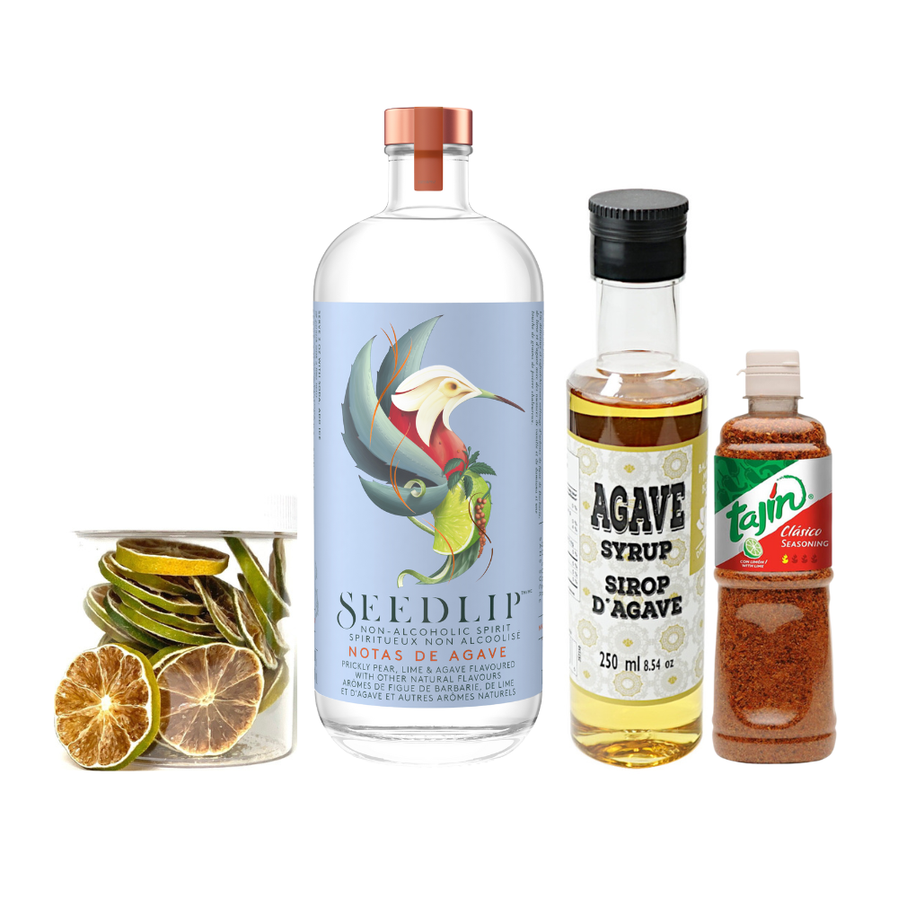 Seedlip Notas de Agave Margarita Set (Non-Alcoholic)