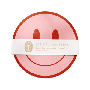 Smiley Coasters (set of 4)