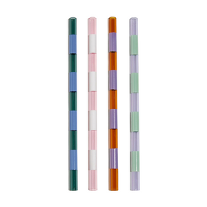 Striped Straws (assorted set of 4)