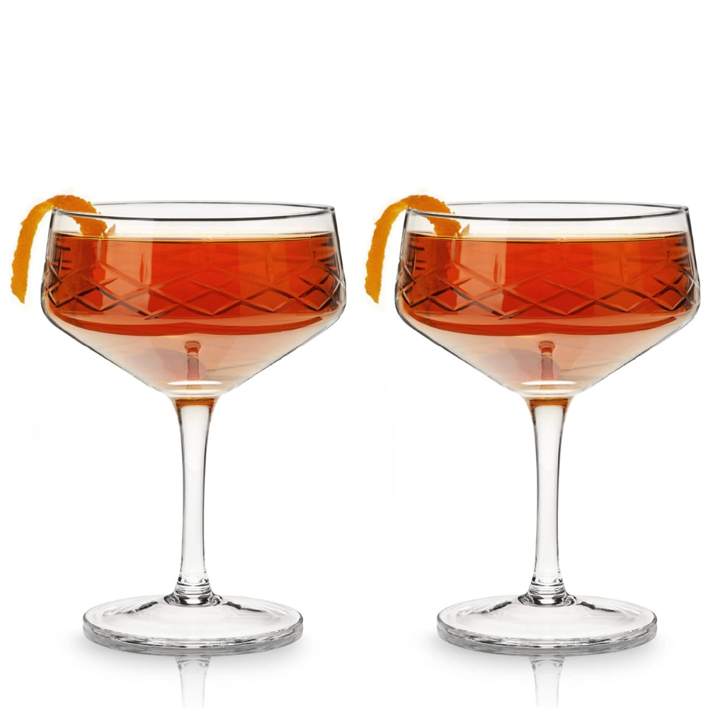 Viski Admiral Coupe Glasses (set of 2)