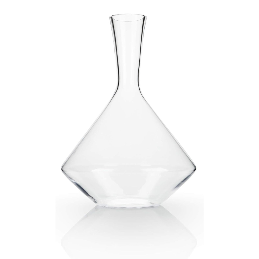 Viski Angled Crystal Wine Decanter