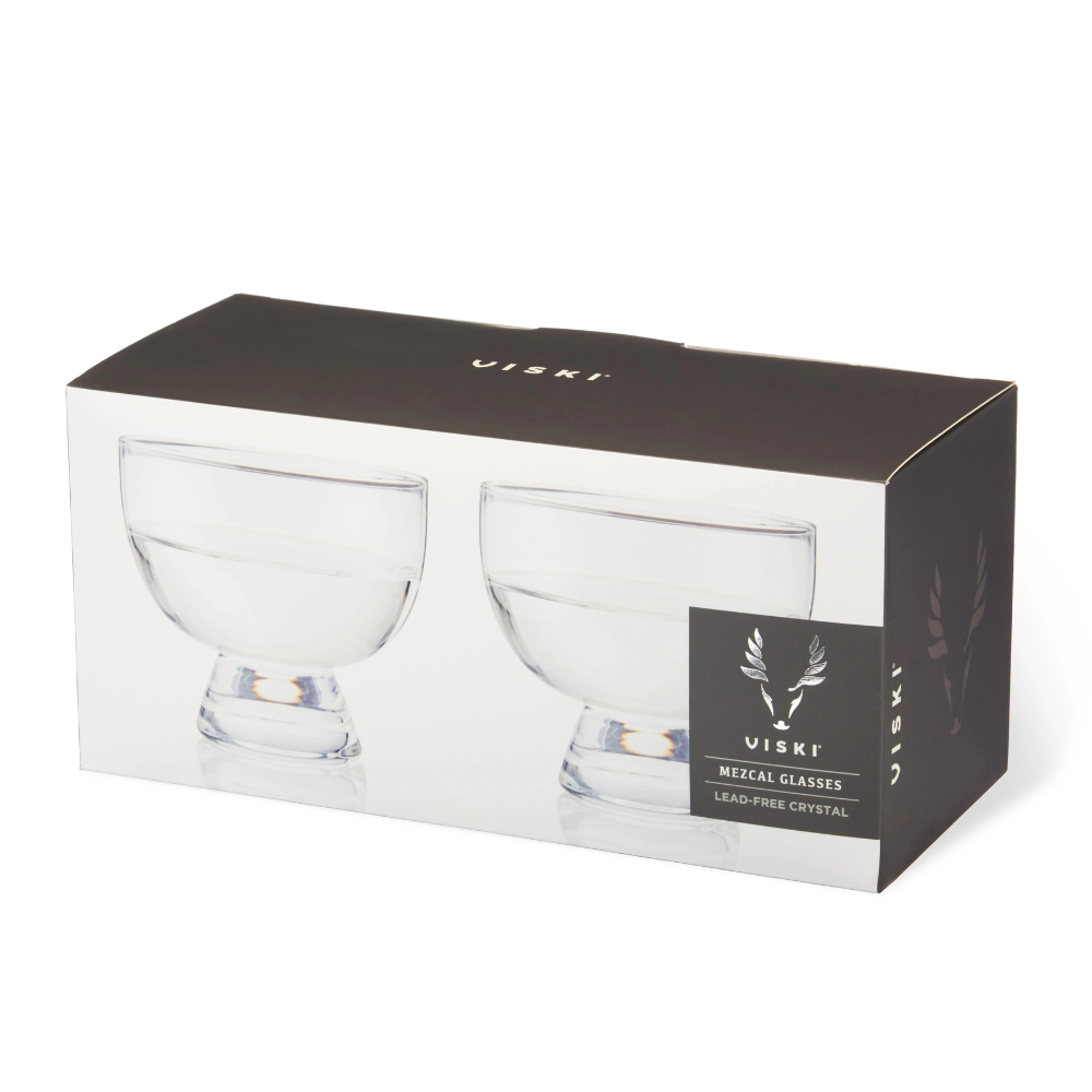 Viski Mezcal Glasses (set of 2) packaging