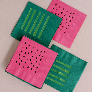 Watermelon Cocktail Napkins (set of 20)