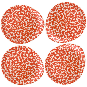 Xenia Taler Memphis Orange Coasters (Set of 4)