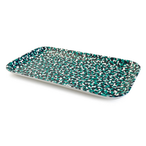 Xenia Taler Small Tray (Memphis Green & Black)