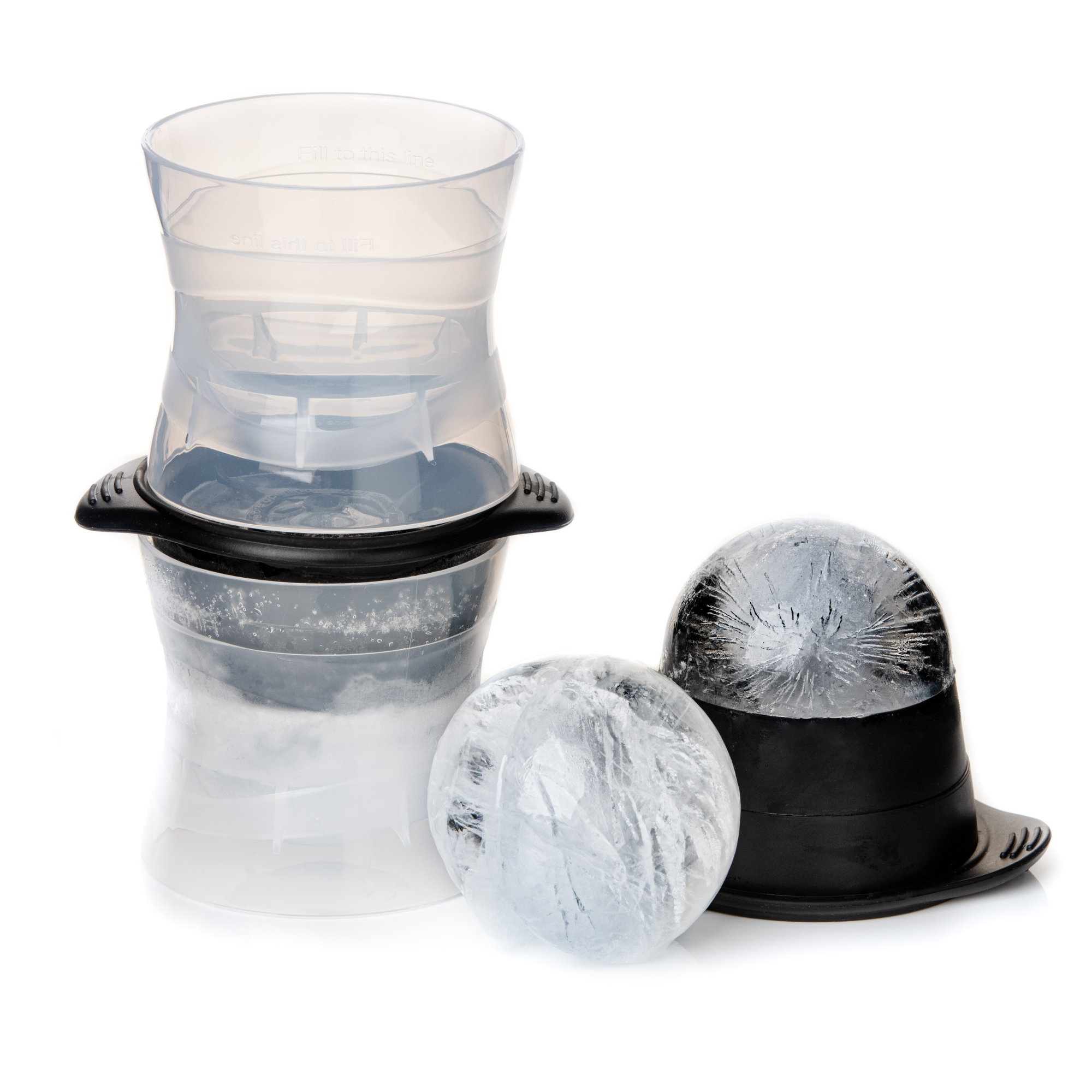 Tovolo Sphere Ice Molds + Houdini Shot Glass Ice Tray