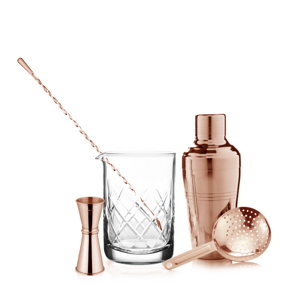 Japanese Bar Tools Fuji Jigger Rose Gold