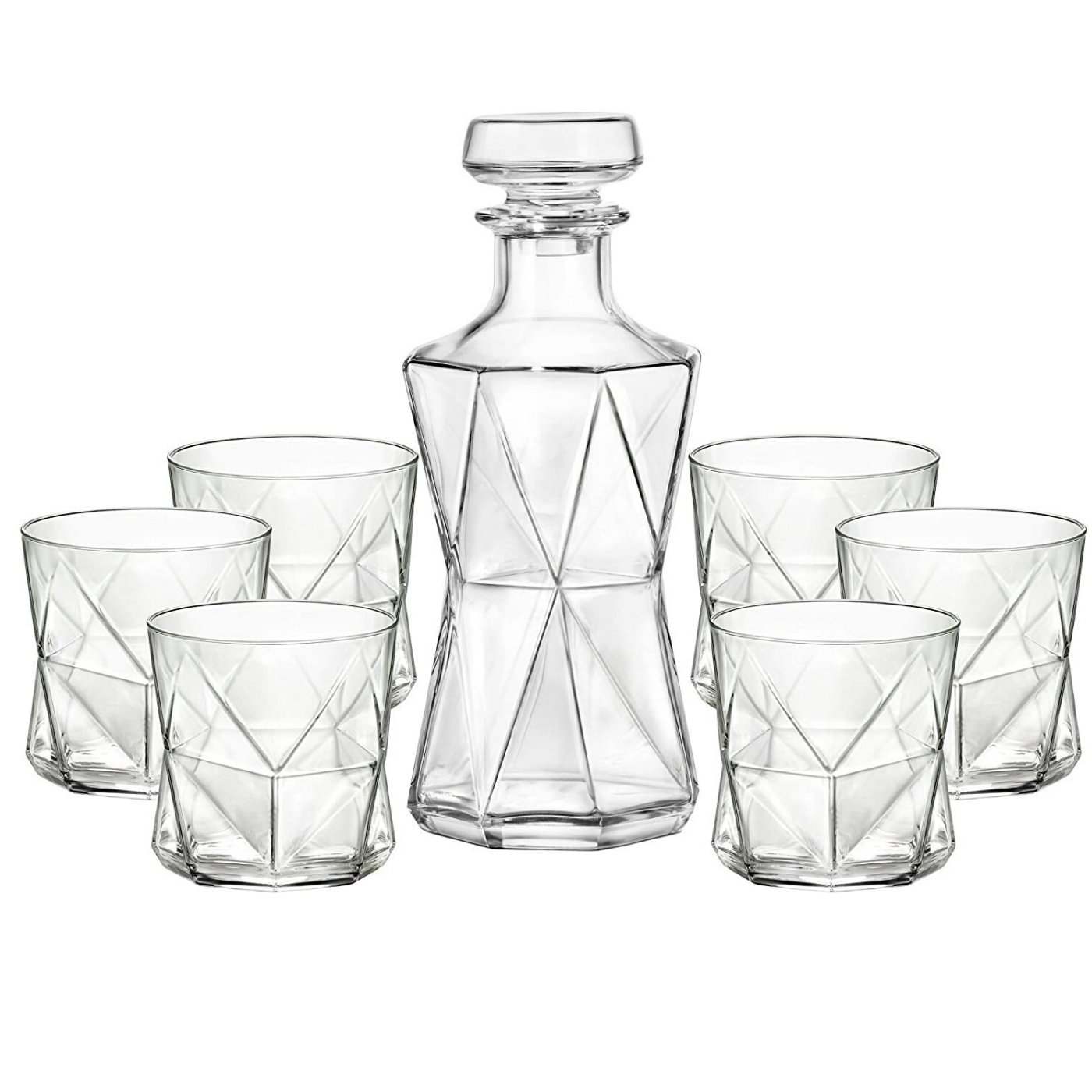 Cassiopea 7 Piece Decanter Set